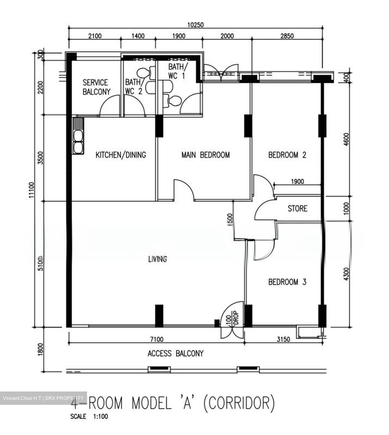 Blk 672 Eunos Damai Ville (Bedok), HDB 4 Rooms #569154421